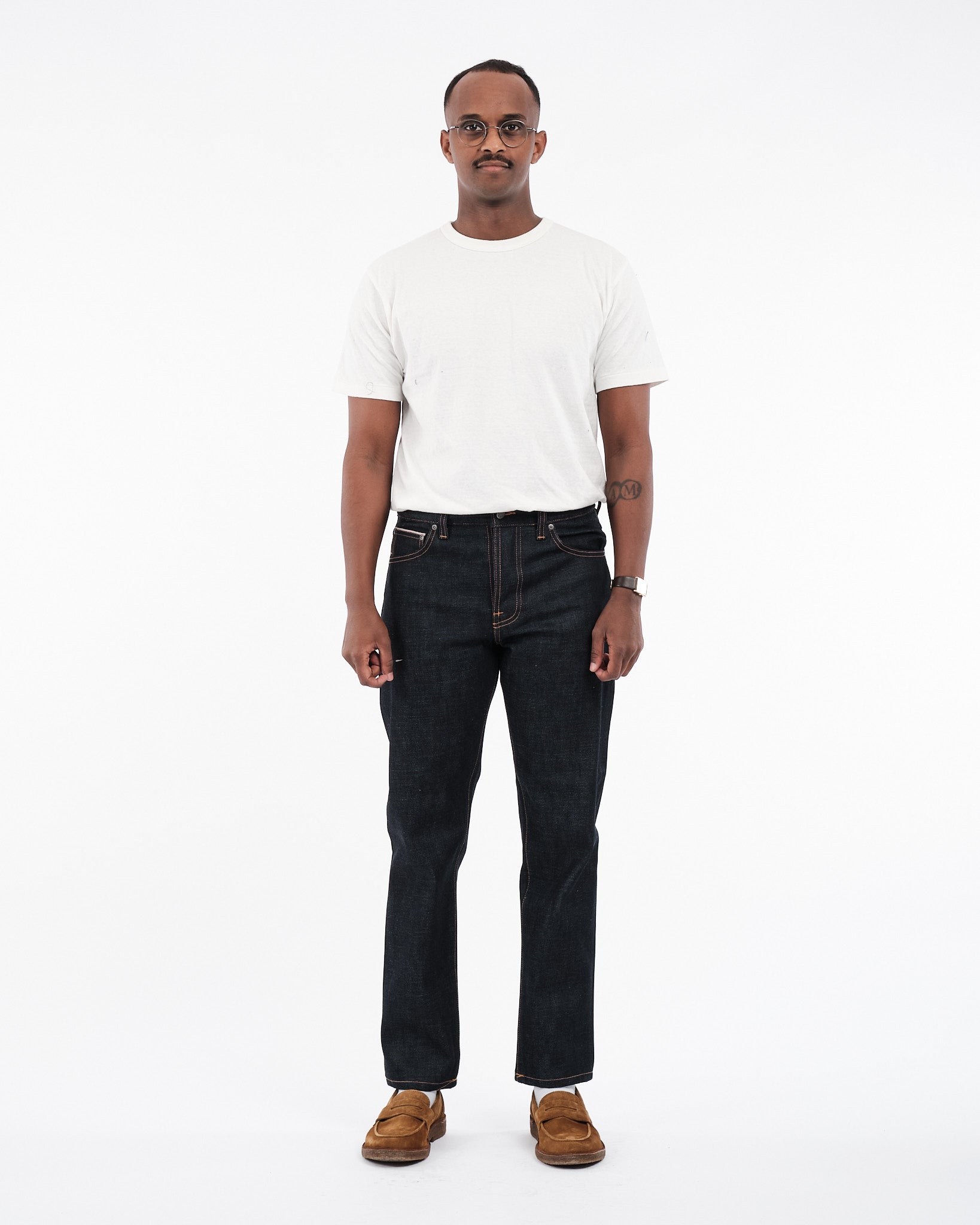 NUDIE JEANS | Steady Eddie II Dry Ace Selvage | MEADOW