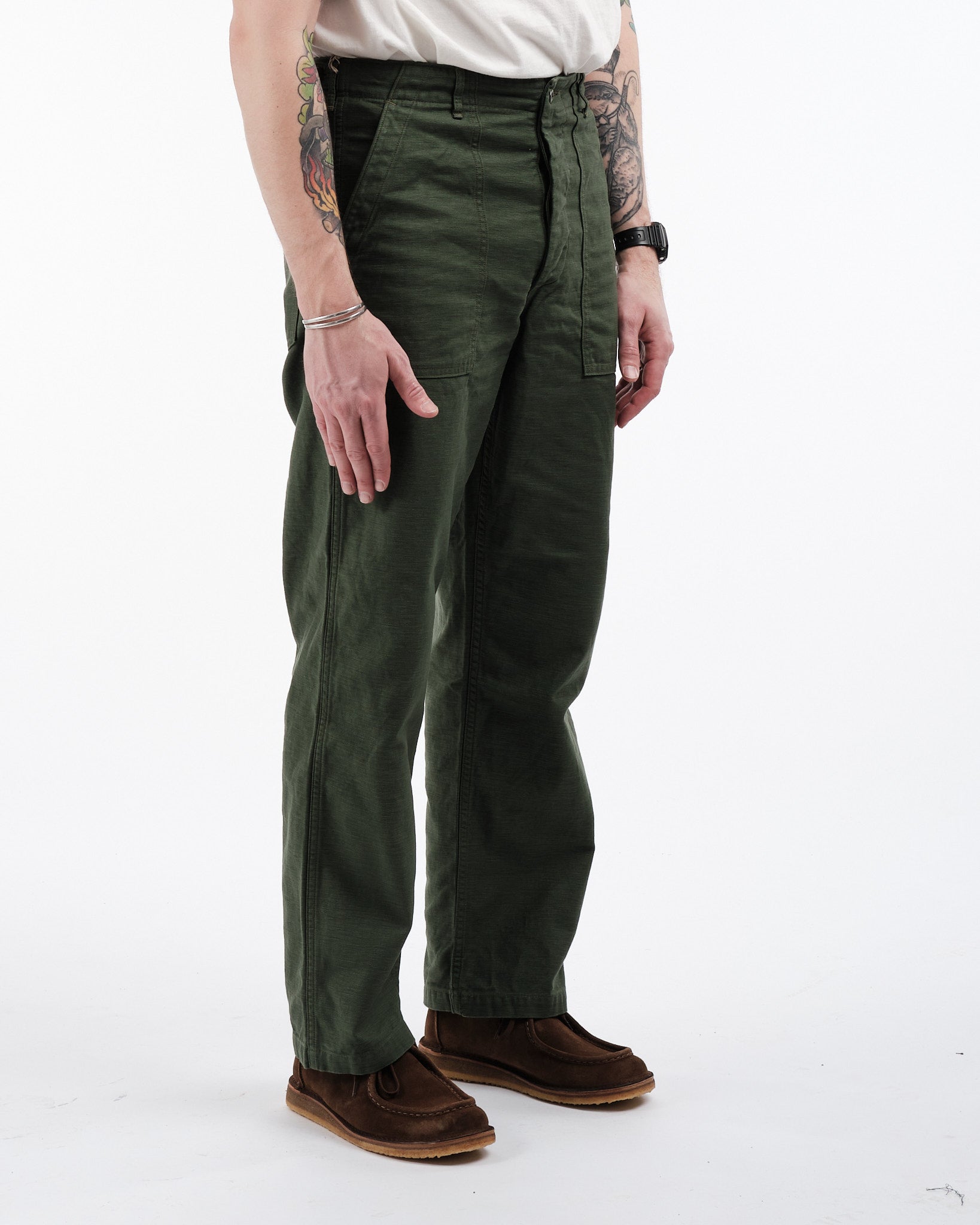 ORSLOW | US ARMY FATIGUE PANTS REGULAR FIT GREEN | MEADOW