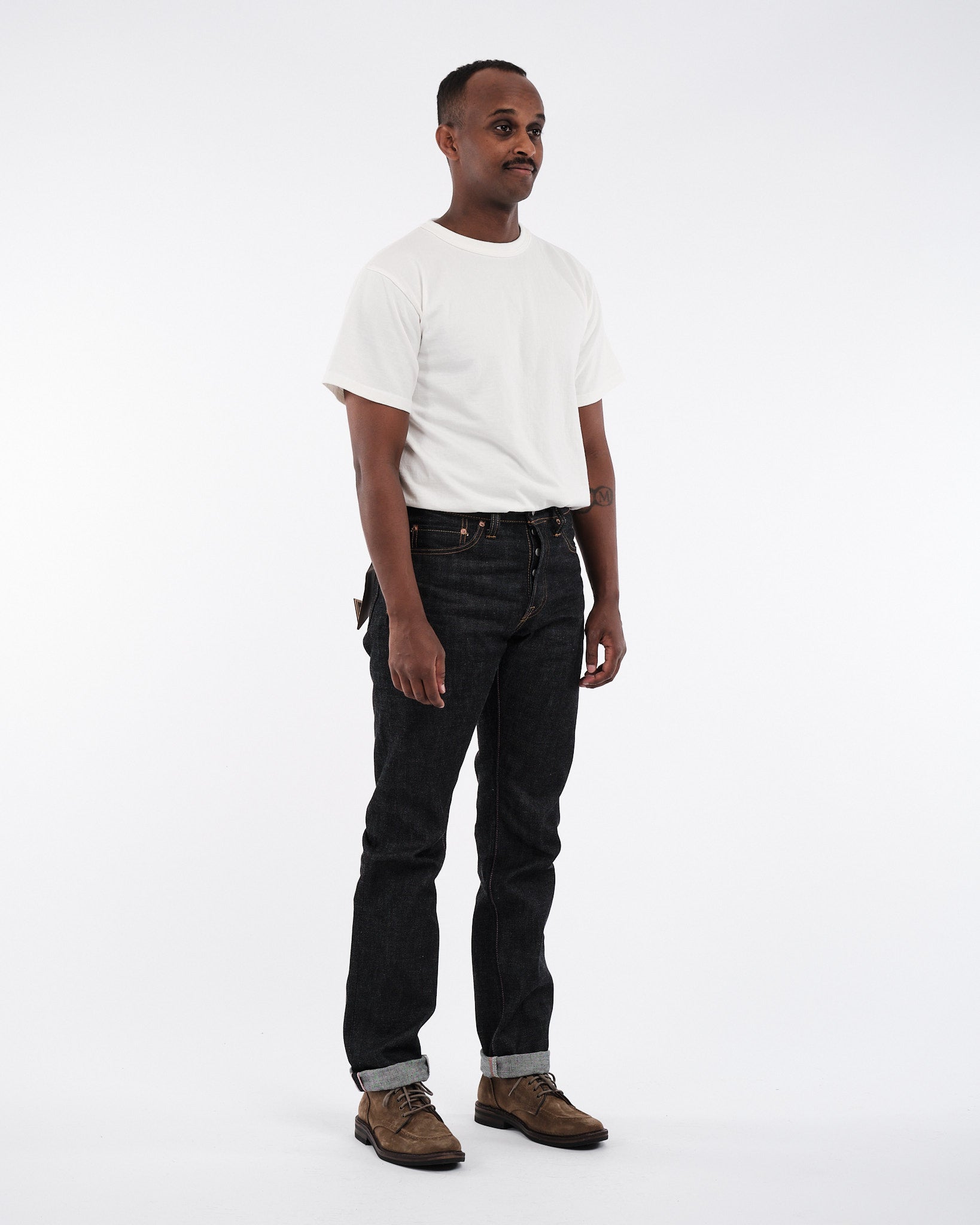 MOMOTARO JEANS | 0605-V Natural Tapered 15.7 oz | MEADOW
