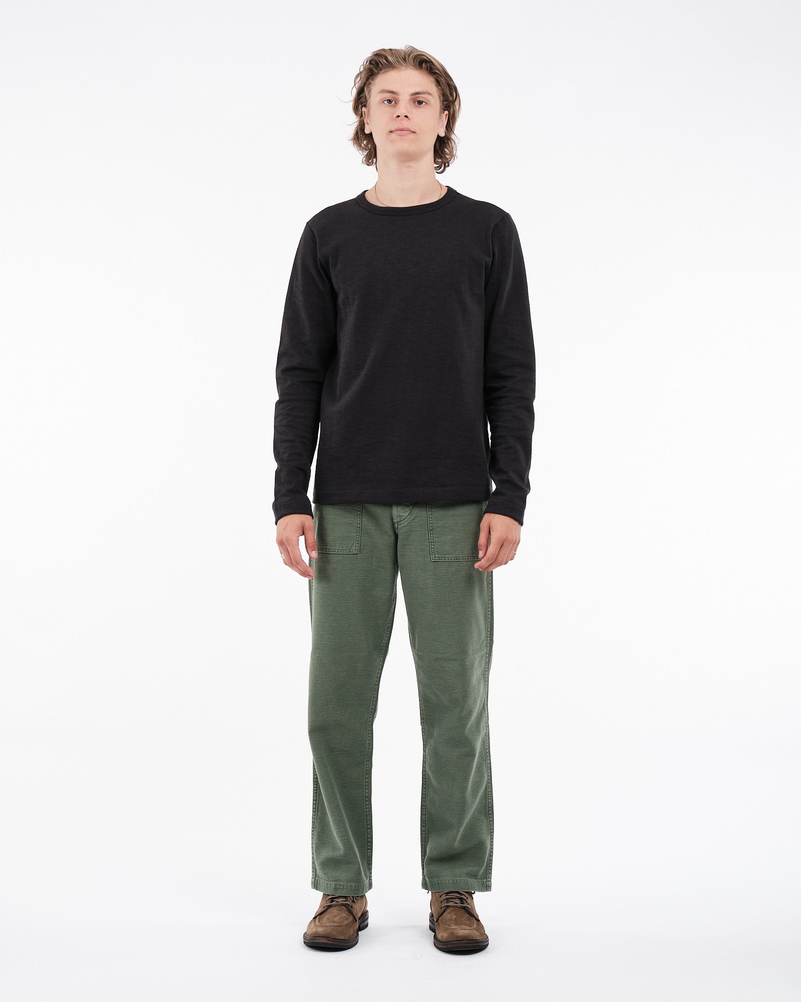 MERZ B SCHWANEN | 2S18 Herren Loopwheeled Langarm schweres Kohlegrau ...
