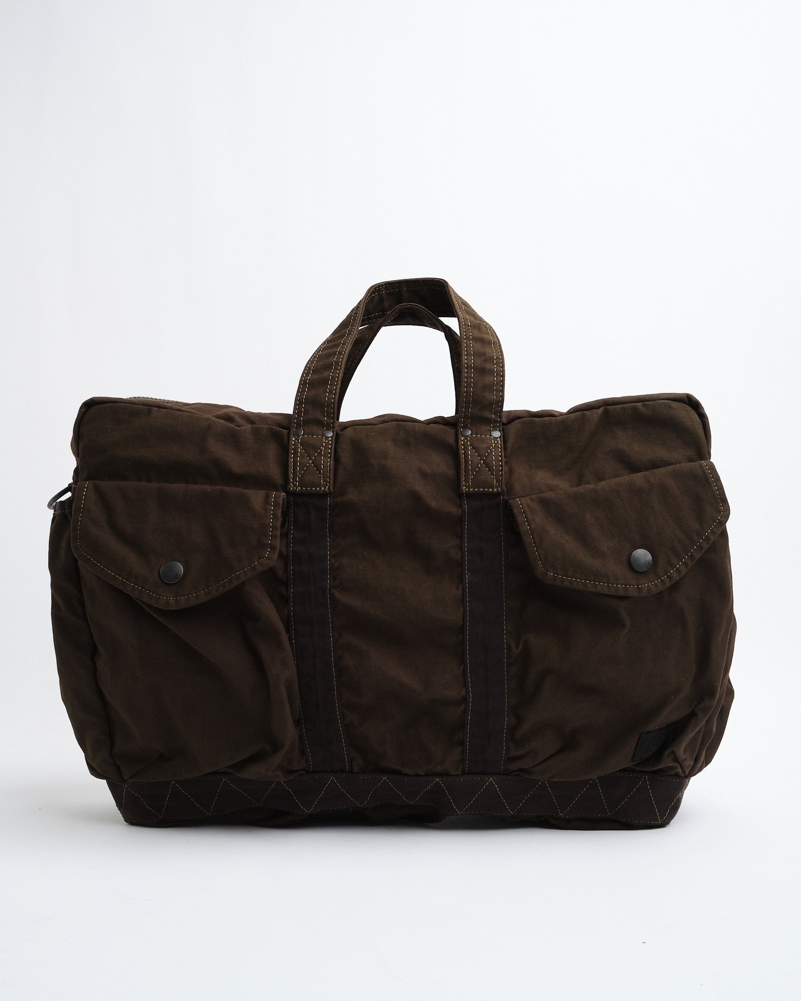 Porter Yoshida | CRAG 2WAY BOSTON BAG (S) KHAKI | Meadow