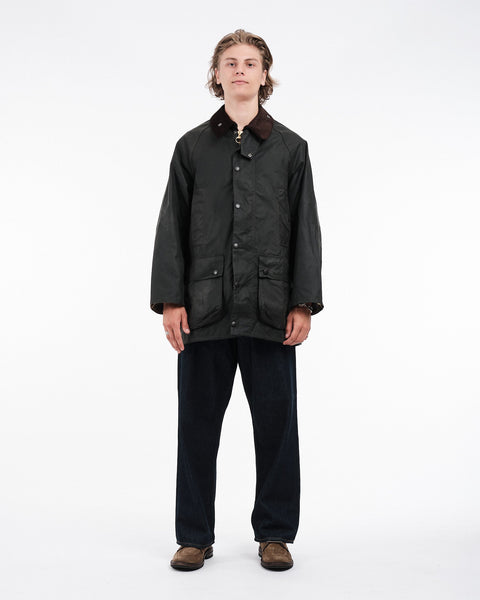 BARBOUR | OS Beaufort Wax Jacket Sage | MEADOW