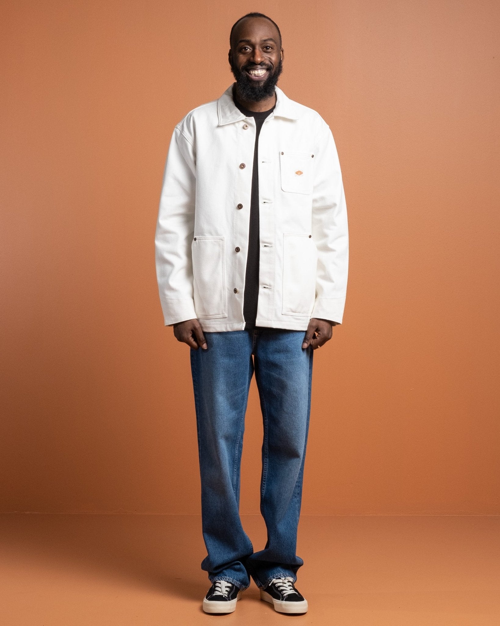 Chore Jacket Rebirth Off White - Meadow
