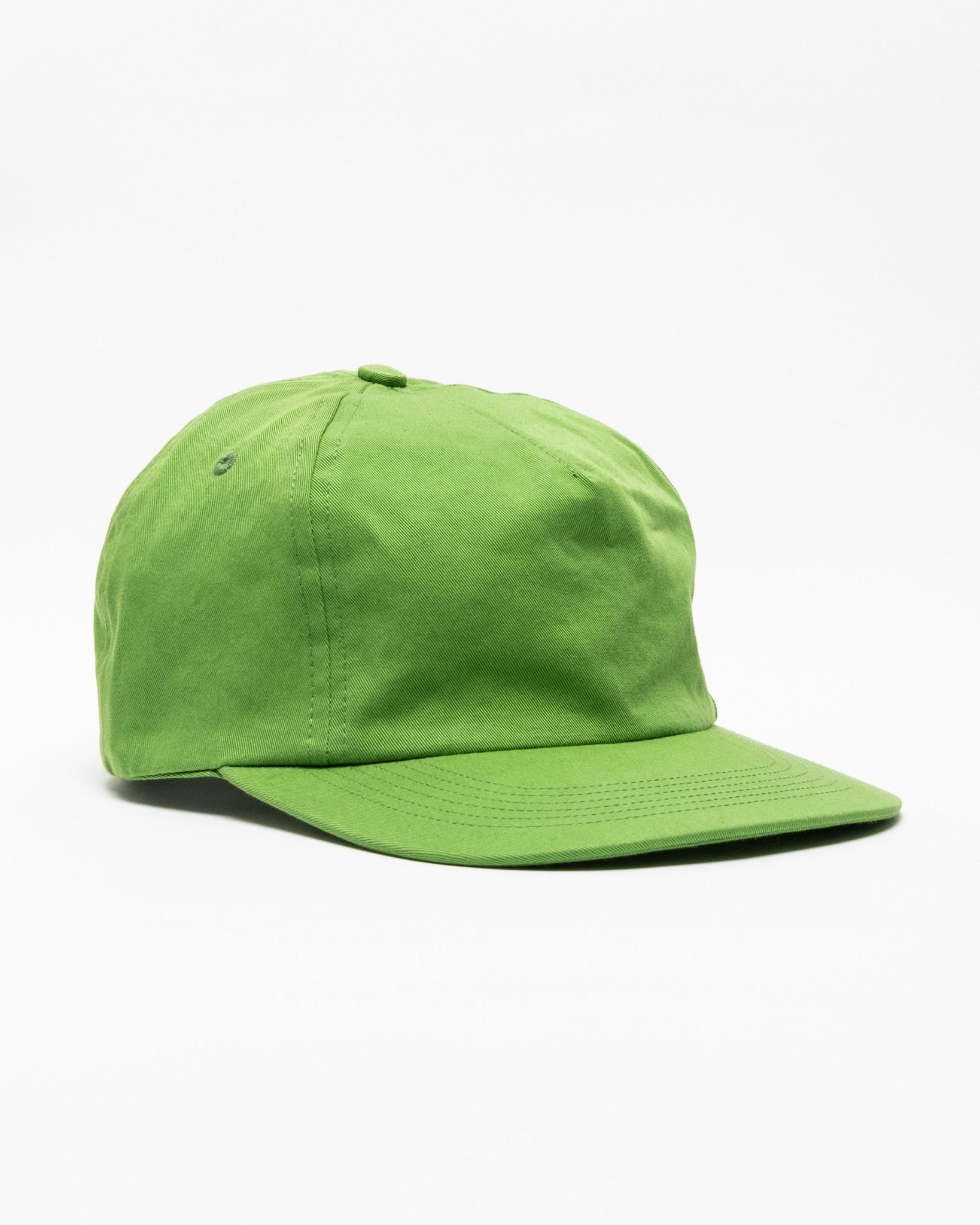 Cotton Twill Cap Bright Green - Meadow