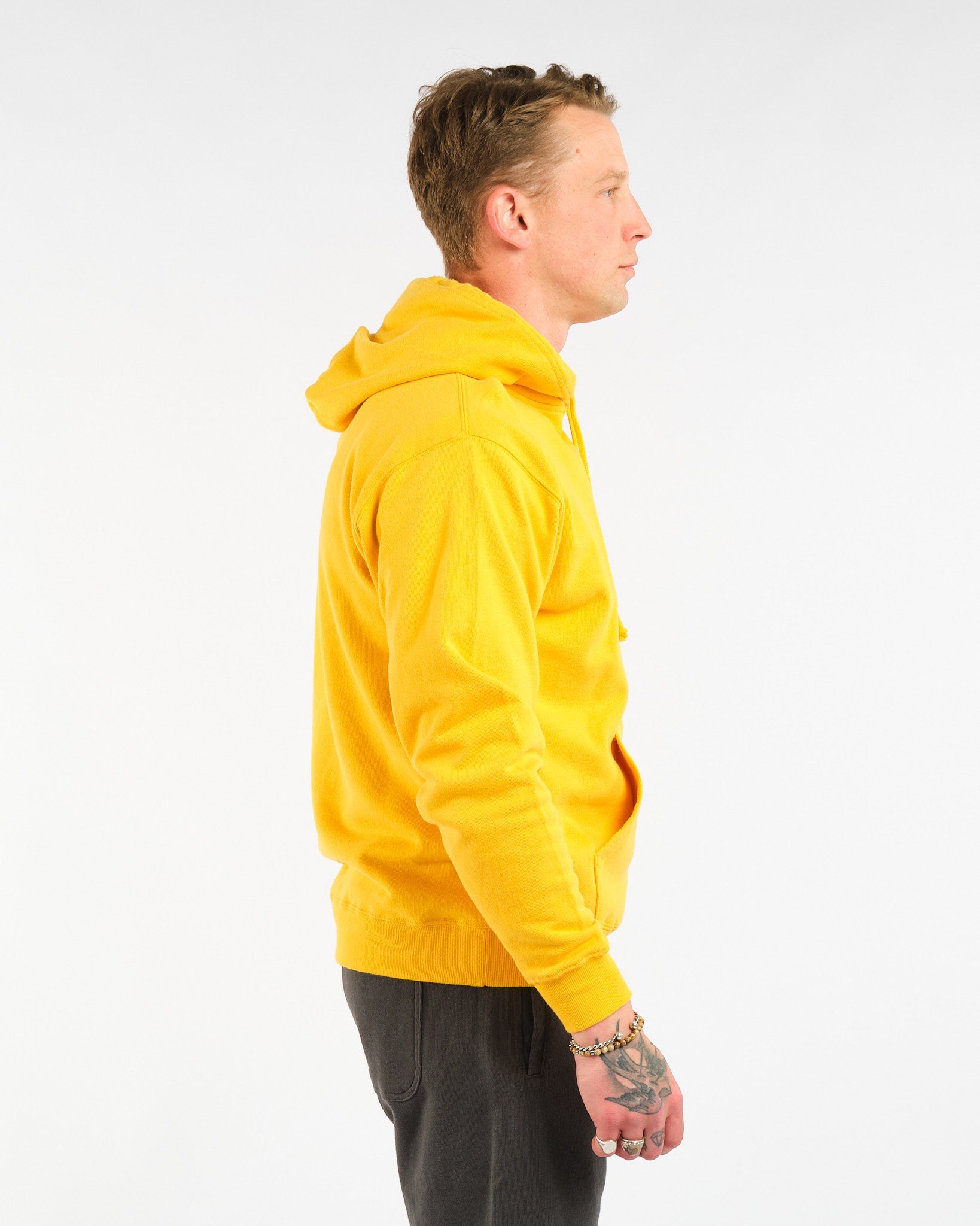 Pullover Hoodie Sweat Yellow - Meadow