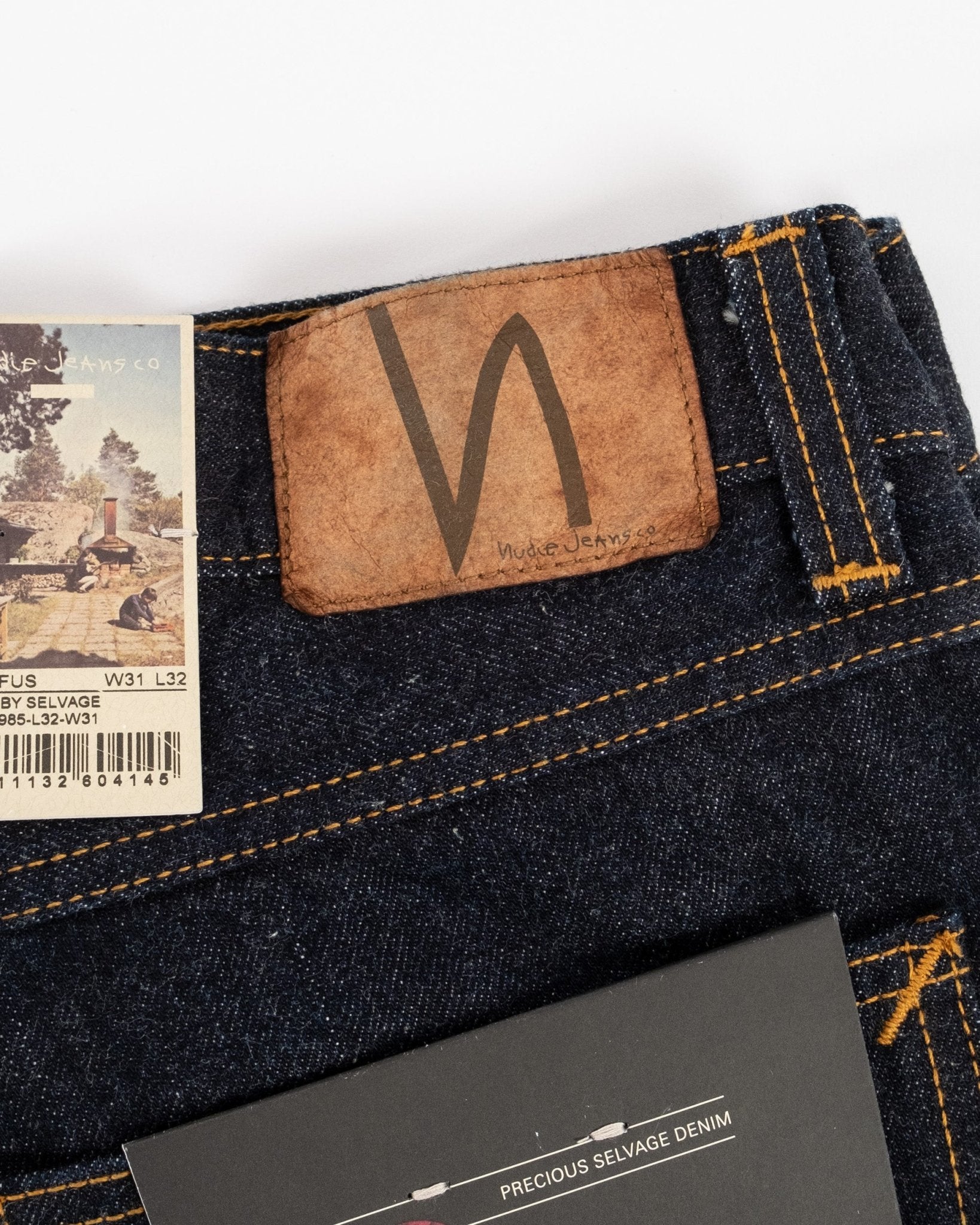 Nudie Jeans CO Rad Rufus Rinse Ruby Selvage, Meadow
