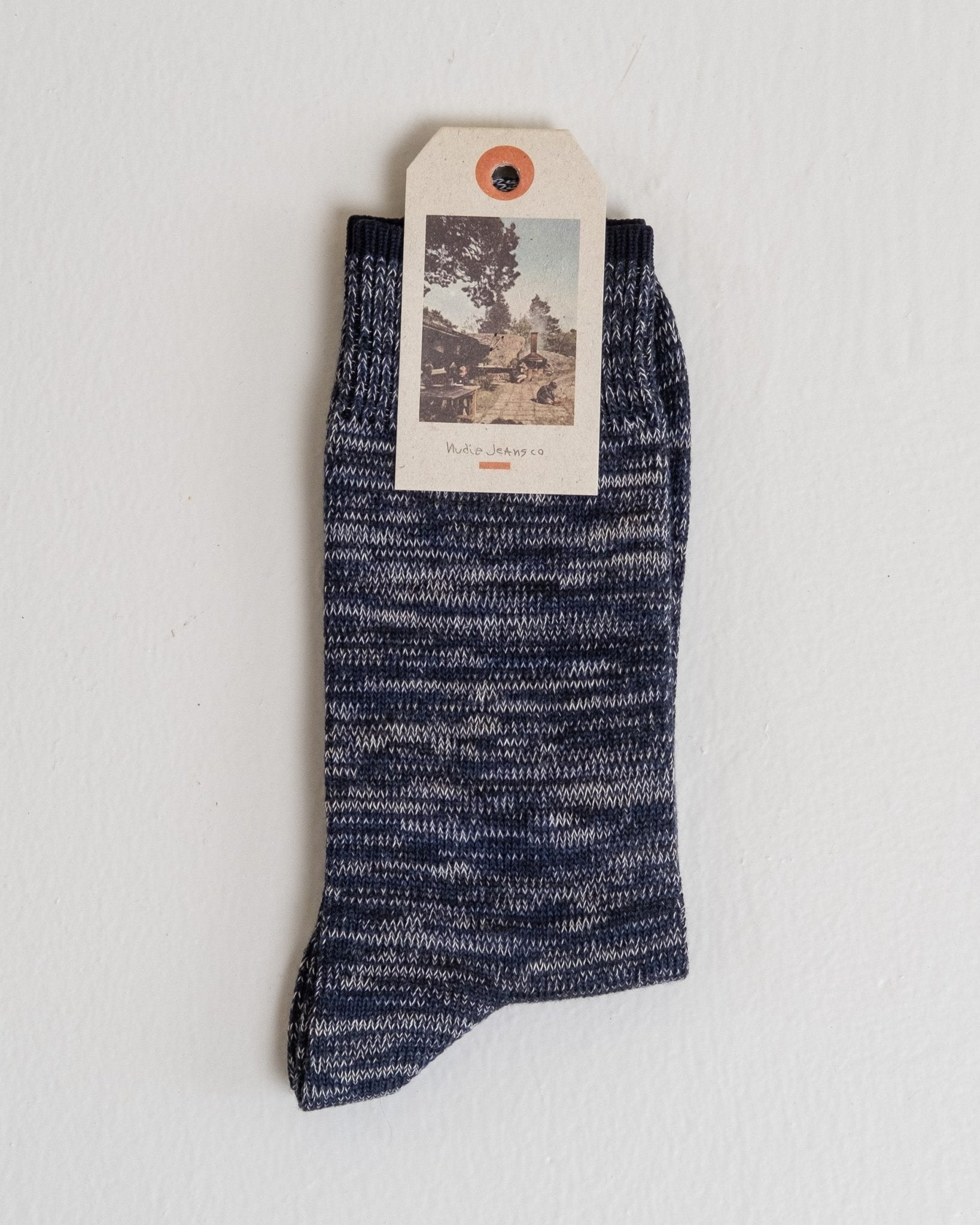 Rasmusson Multi Yarn Socks Navy - Meadow