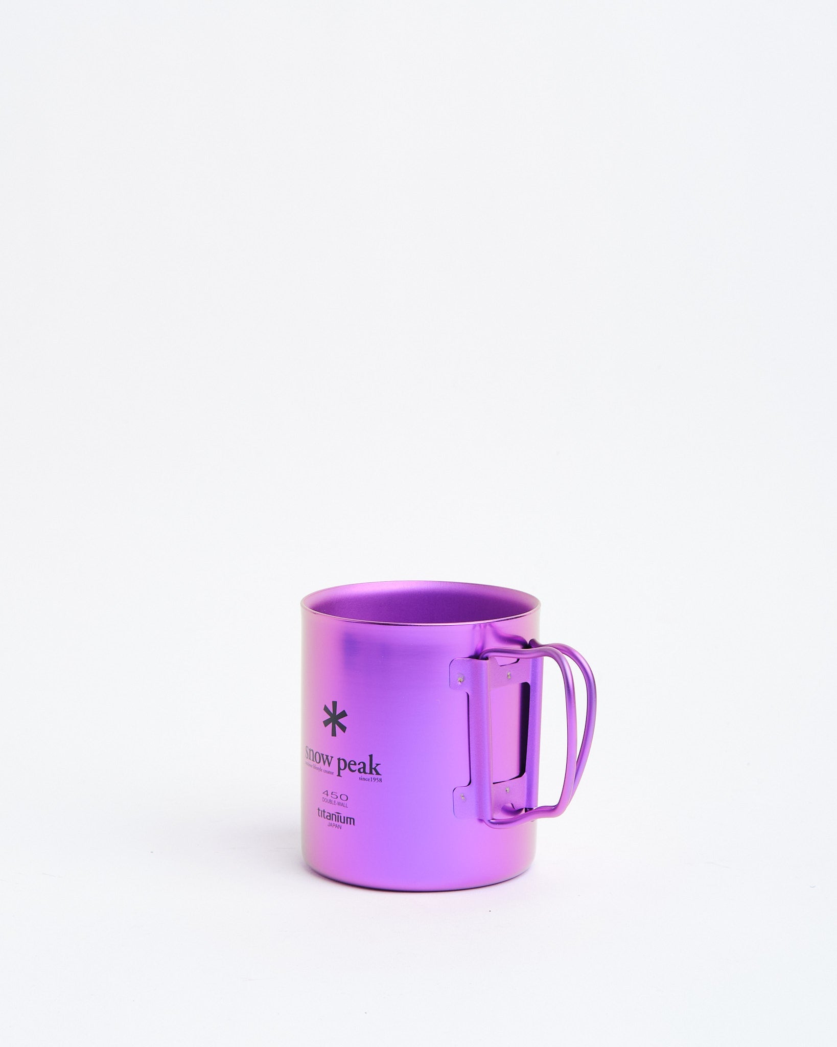 TITANIUM DOUBLE WALL CUP 450 PURPLE - Meadow